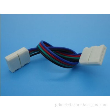 Rgb Color Led Strip Solderless Jumper Connector 